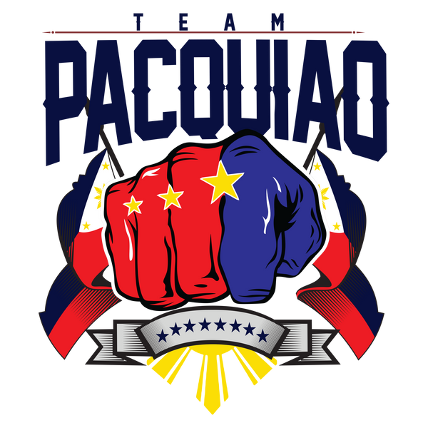 Team Pacquiao Flag Decal
